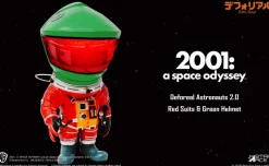 Defo-Real Astronauts 2.0 Red Suits & Green Helmet