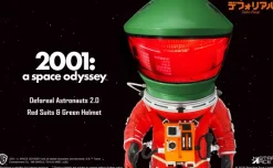 Defo-Real Astronauts 2.0 Red Suits & Green Helmet