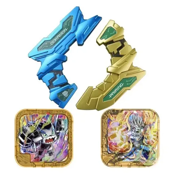 Digimon Universe: Appmon Pairing Cover Duo Set Dokamon Ver.