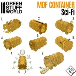 Diorama Accessories SF Style Container Pod