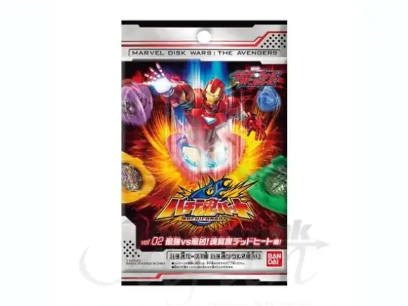 Disk Wars Bachicombat Booster Pack Vol. 02: 1Box (12pcs)