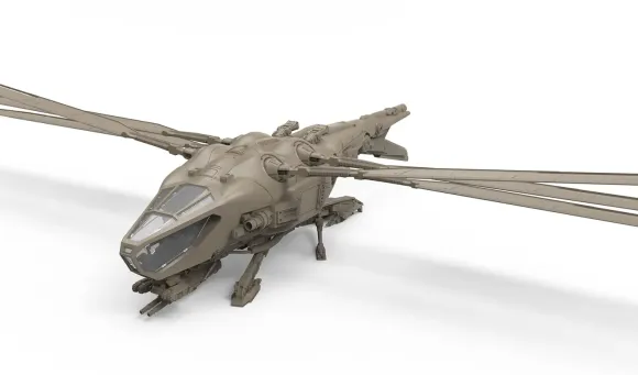 1/72 DUNE: Harkonnen Ornithopter