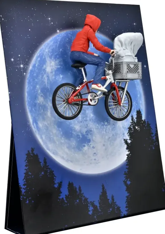 E.T. / E.T. & Elliott 40th Anniversary Display Figure