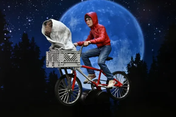 E.T. / E.T. & Elliott 40th Anniversary Display Figure