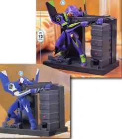 Eva-01 & 00' Kai Gun Action Figure