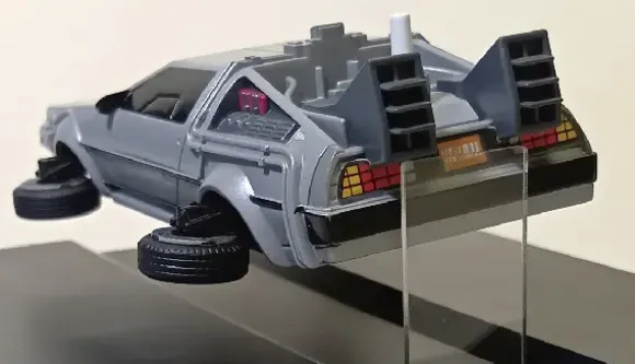 1/43 Floating Model Back to the Future Part 2 Time Machine Full Color Ver.