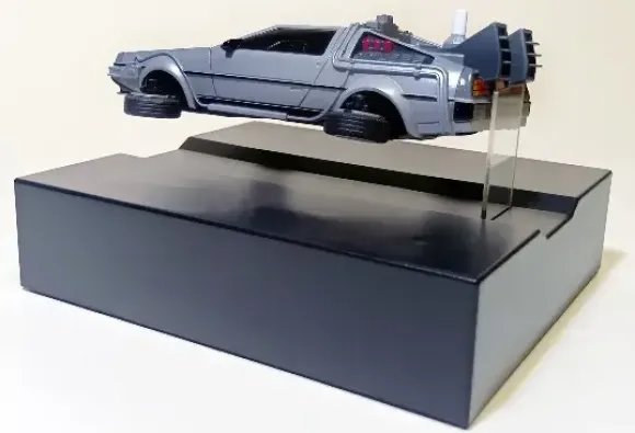 1/43 Floating Model Back to the Future Part 2 Time Machine Full Color Ver.