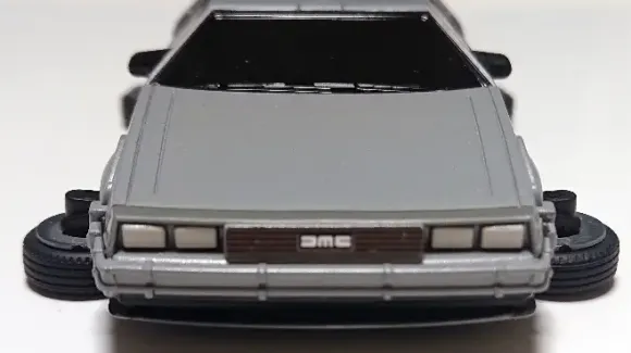 1/43 Floating Model Back to the Future Part 2 Time Machine Full Color Ver.