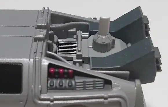 1/43 Floating Model Back to the Future Part 2 Time Machine Full Color Ver.