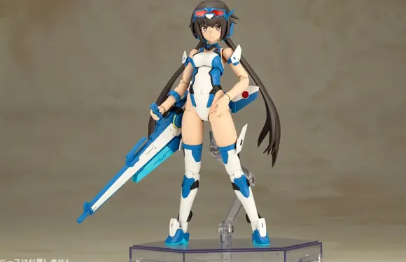 Frame Arms Girl Stylet Swimsuit Blue Impulse Color Ver.