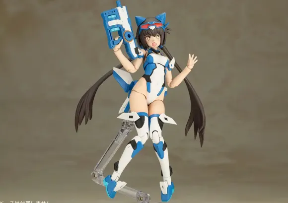 Frame Arms Girl Stylet Swimsuit Blue Impulse Color Ver.