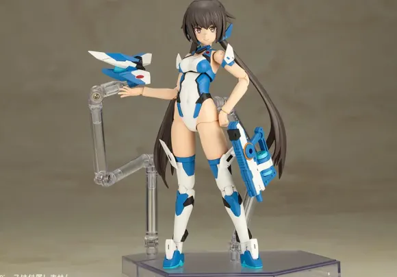 Frame Arms Girl Stylet Swimsuit Blue Impulse Color Ver.