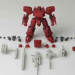 1/72 Front Mission Structure Arts Plastic Model Kit Series Vol.2 Frost Hell Wall Ver. 6 Set
