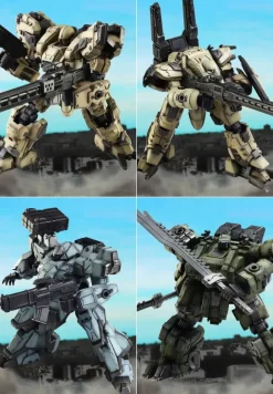 1/72 Front Mission Structure Arts Plastic Model Kit Series Vol.1 Set of 4pcs (Reissue)