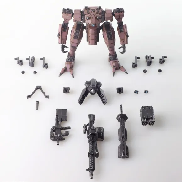 1/72 Front Mission Structure Arts Plastic Model Kit Series Vol.6: All 4 Types Box
