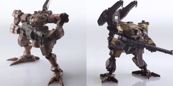 1/72 Front Mission Structure Arts Plastic Model Kit Series Vol.6: All 4 Types Box