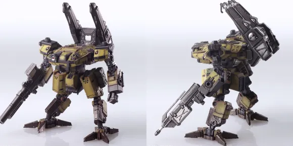 1/72 Front Mission Structure Arts Plastic Model Kit Series Vol.6: All 4 Types Box