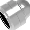 FX Pipe Silver Nickel Plating 3.0mm (20pcs)