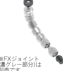 FX Pipe Silver Nickel Plating 4.0mm (20pcs)
