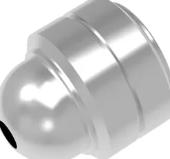 FX Pipe Silver Nickel Plating 5.0mm (20pcs)