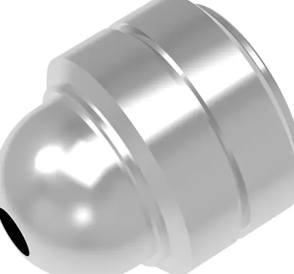 FX Pipe Silver Nickel Plating 5.0mm (20pcs)