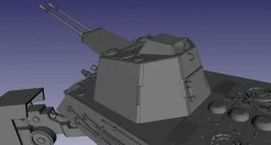 1/72 German E-75 Ausf.Vierfussler Geraet58