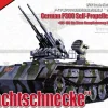 1/72 German P.300 Self-Propelled AA Gun Nachtschnecke + BLF-100 Ein Mann Kampffahrzeug Ausf.Zweifuessler mit 2.0cm Flakvierling/7.5cm Pak