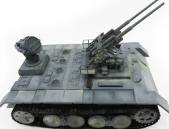 1/72 German P.300 Self-Propelled AA Gun Nachtschnecke + BLF-100 Ein Mann Kampffahrzeug Ausf.Zweifuessler mit 2.0cm Flakvierling/7.5cm Pak