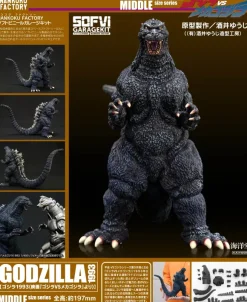 1/400 Godzilla (1993) Soft Vinyl Kit Reprint