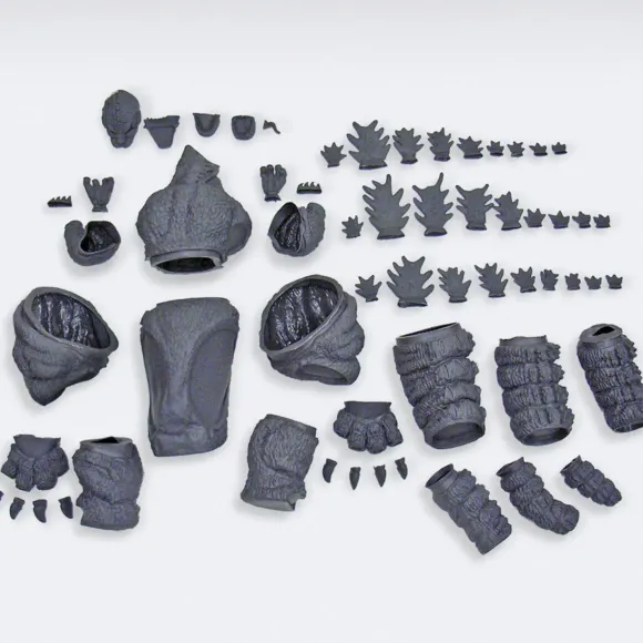 1/80 Godzilla (1989) Soft Vinyl Kit Reprint Edition (Reissue)