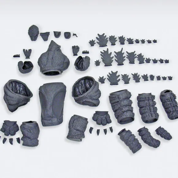 1/80 Godzilla (1989) Soft Vinyl Kit Reprint