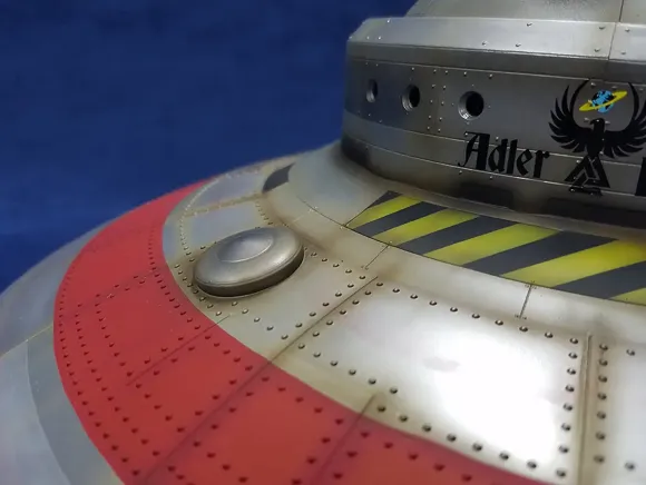 1/72 Haunebu II German Flying Saucer "Commercial Airliner Type"