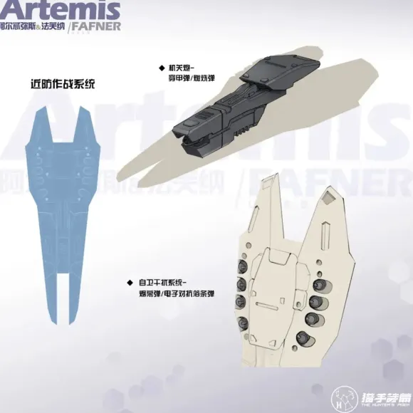 1/12 HP-003 The Hunter's Poem Artemis & Fafner (Special Price Reissue)