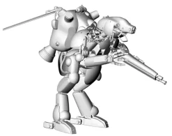 1/20 Humanoid Type Unmanned Space Interceptor Grosser Hund 