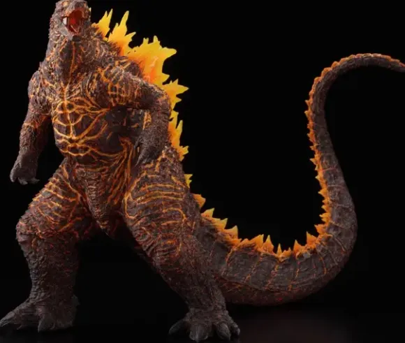 Hyper Solid Series Godzilla (2019) Burning Ver. PVC