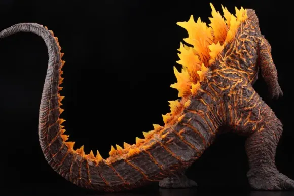Hyper Solid Series Godzilla (2019) Burning Ver. PVC