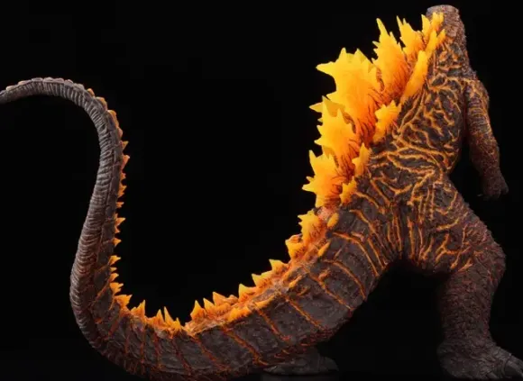 Hyper Solid Series Godzilla (2019) Burning Ver. PVC