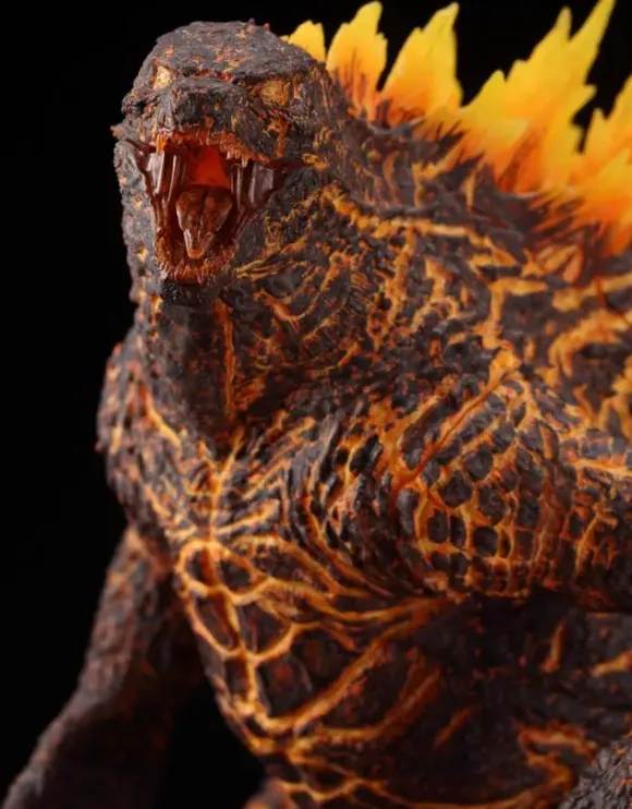Hyper Solid Series Godzilla (2019) Burning Ver. PVC