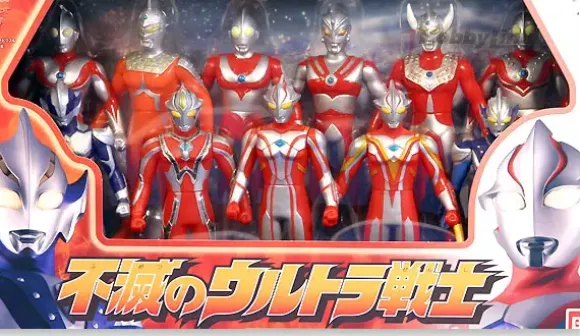 Immortal Ultra Warriors Mebius Special Set