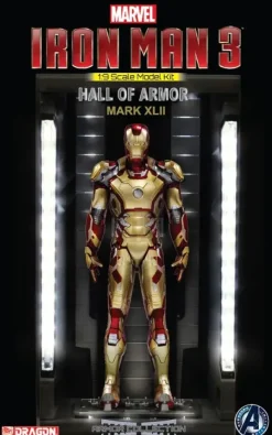1/9 Iron Man 3 Hall of Armor Mark 42 (Unpainted Kit)