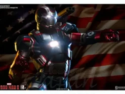1/4 Iron Man 3: Iron Patriot Maquette