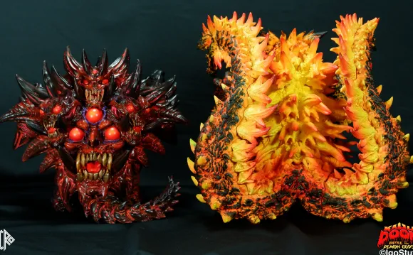 KAIJU DOOM Battle of the Demon Gods! TURTLE DEMON & LIZARD DEMON