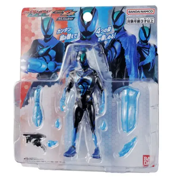 Kamen Rider Action Figure Capsule Change Collection Kamen Rider Zeztz Technorom Set