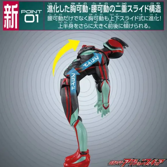 Kamen Rider Action Figure Kamen Rider Zeztz Physicum Impact