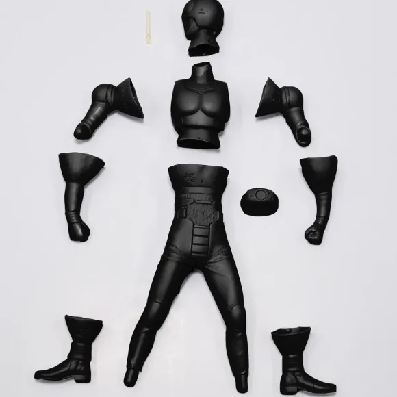 Kamen Rider BLACK Soft Vinyl Kit Reprint Edition
