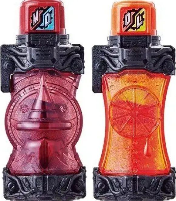 Kamen Rider Build: DX Wizard & Orange Full Bottle Set