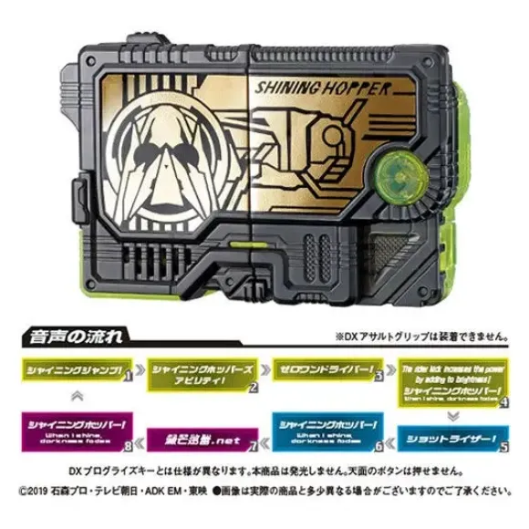 Kamen Rider Zero-One: Sound Progrise Key Series GP Progrise Key Vol.07 1Box 4pcs