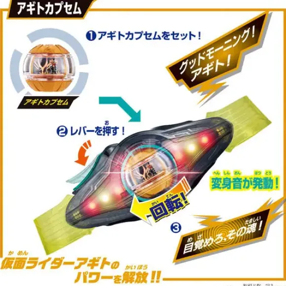 Kamen Rider Zeztz: DX Legend Rider Capsule Set #02