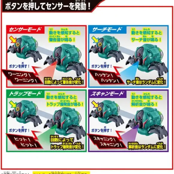 Kamen Rider Zeztz: Zeztz Gear Series DX Zeztz Sensor