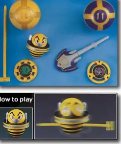 Karakuri Ball Series #05: Spin Bee & Kabuto Spear Set